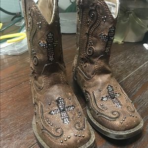 Little girls roper boots super cute